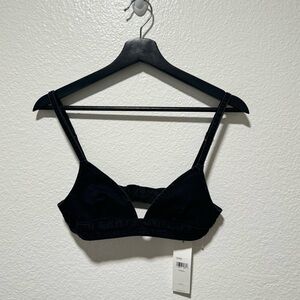 NWT Calvin Klein Sculpt Denim Bra Top XS
